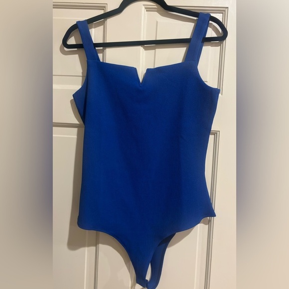 TCEC Tops - TCEC women’s royal blue bodysuit